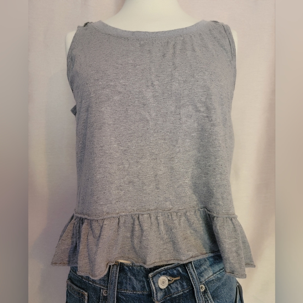 Buffalo Ruffled Cotton Tank